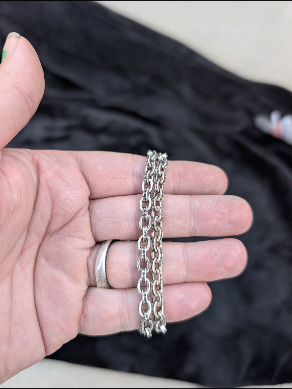 Chrome Hearts Large 925 Silver Dagger Pendant - Picture 6 of 8
